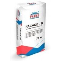 Белая цементная шпатлевка FACADE - B