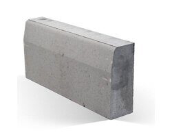 Камень бетонный бортовой БР 100.45.18 Серый